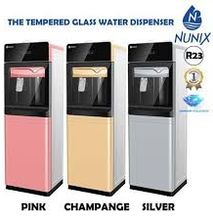 Nunix Hot And Normal Water Dispenser Glass Top